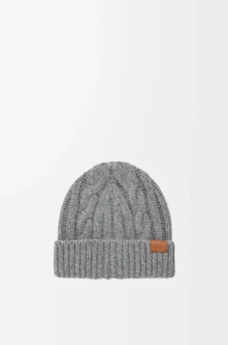 Beanie in wool Grey Melange