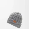 Beanie in wool Grey Melange