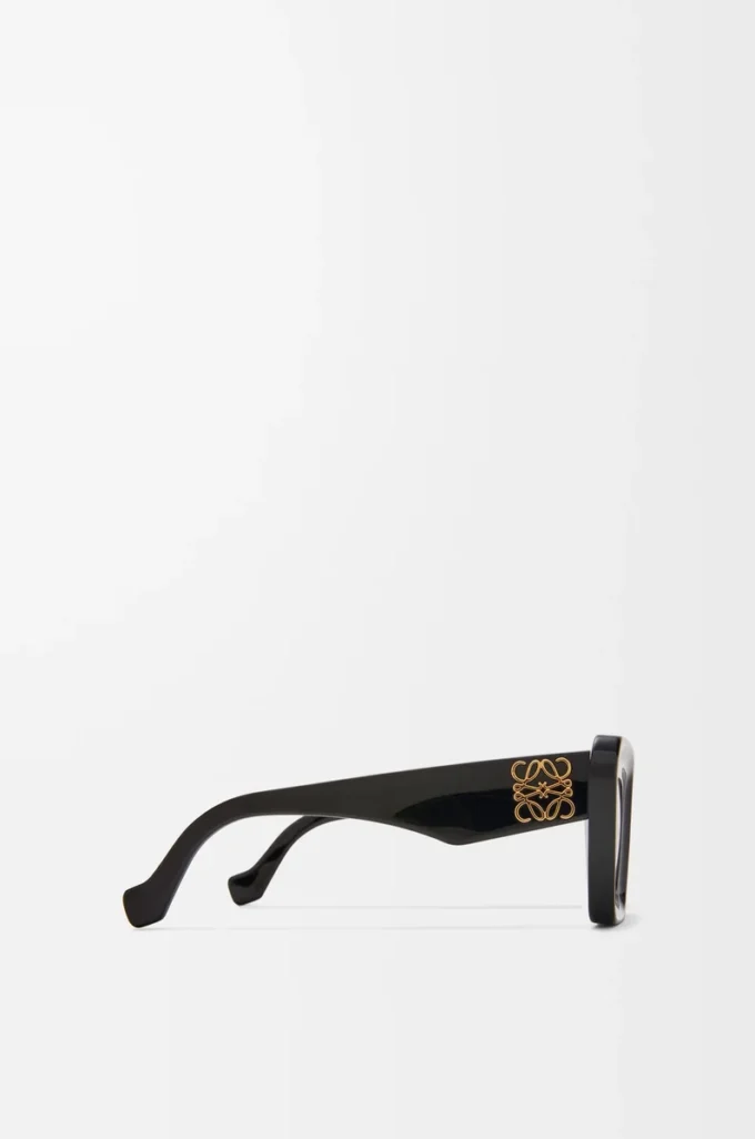 Beveled Cateye sunglasses Black Beveled Cateye sunglasses Black