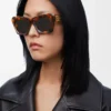 Beveled Cateye sunglasses Havana Beveled Cateye sunglasses Havana