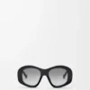 Beveled Pentagon sunglasses Black Beveled Pentagon sunglasses Black
