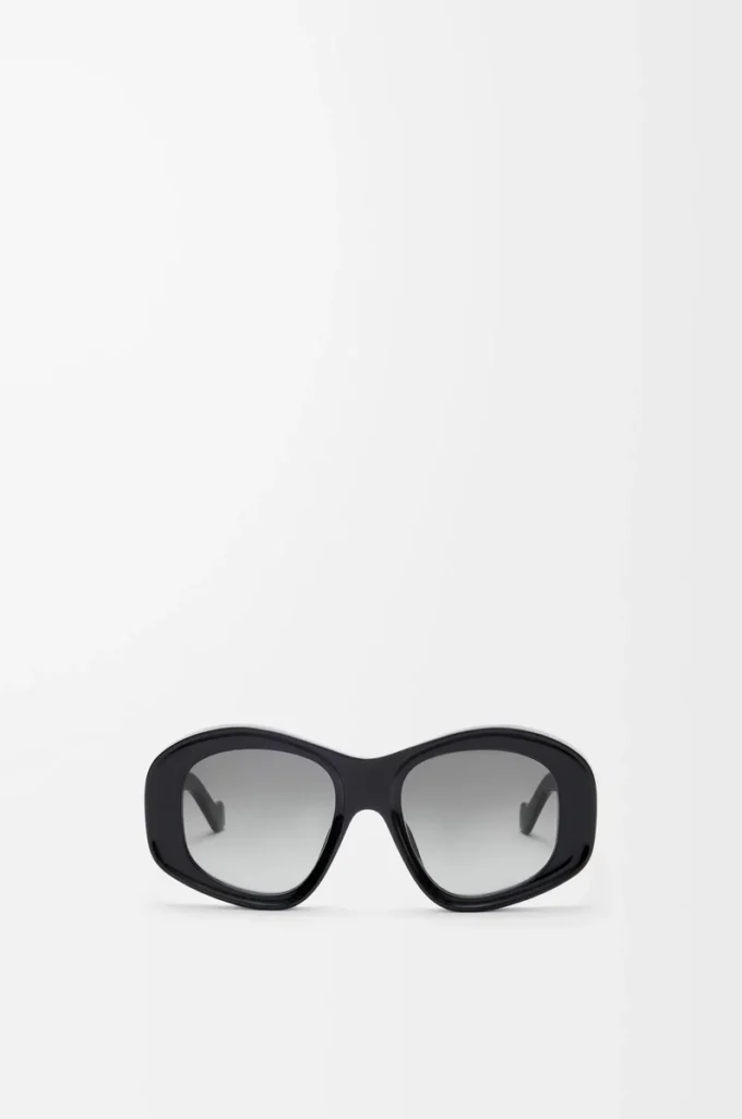 Beveled Pentagon sunglasses Black Beveled Pentagon sunglasses Black