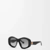 Beveled Pentagon sunglasses Black Beveled Pentagon sunglasses Black