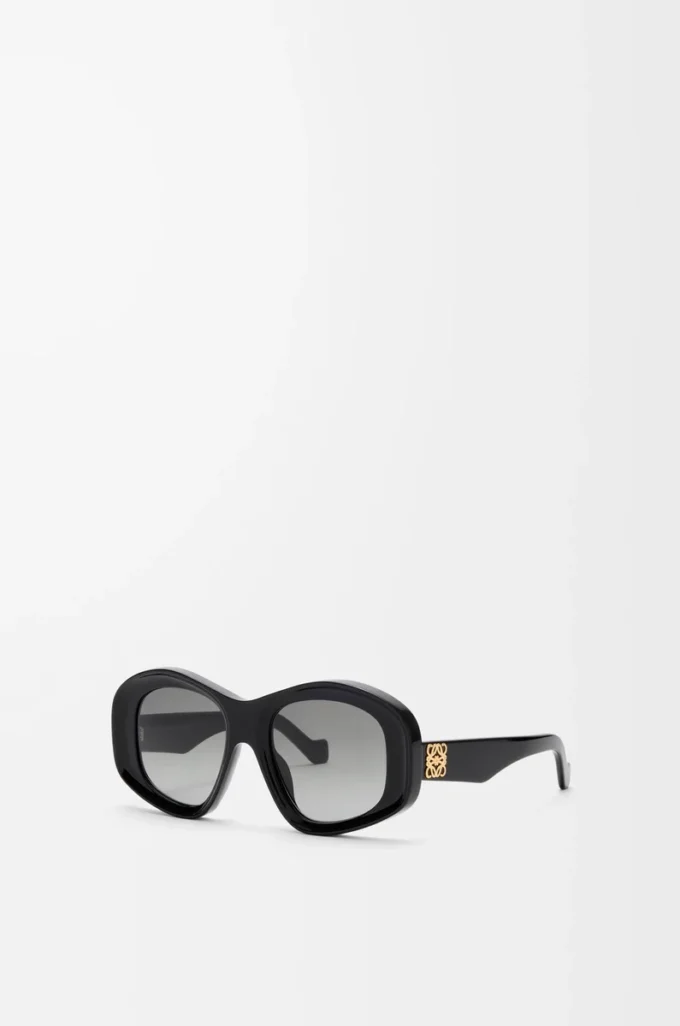 Beveled Pentagon sunglasses Black Beveled Pentagon sunglasses Black