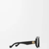 Beveled Pentagon sunglasses Black Beveled Pentagon sunglasses Black