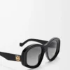 Beveled Pentagon sunglasses Black Beveled Pentagon sunglasses Black