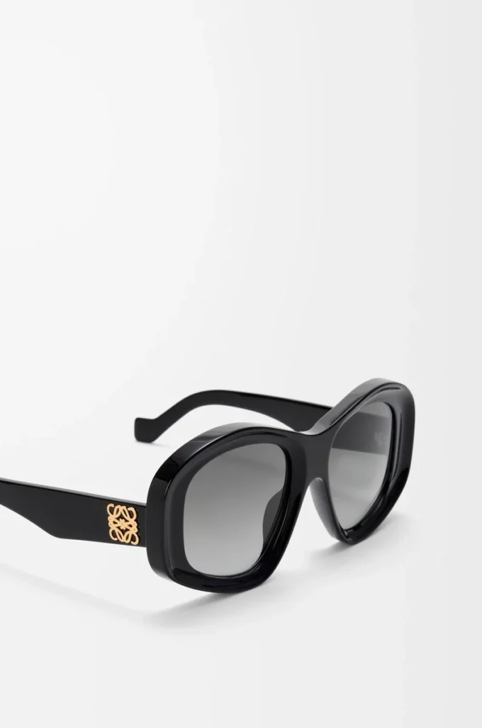 Beveled Pentagon sunglasses Black Beveled Pentagon sunglasses Black