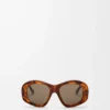 Beveled Pentagon sunglasses Havana Beveled Pentagon sunglasses Havana