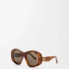 Beveled Pentagon sunglasses Havana Beveled Pentagon sunglasses Havana