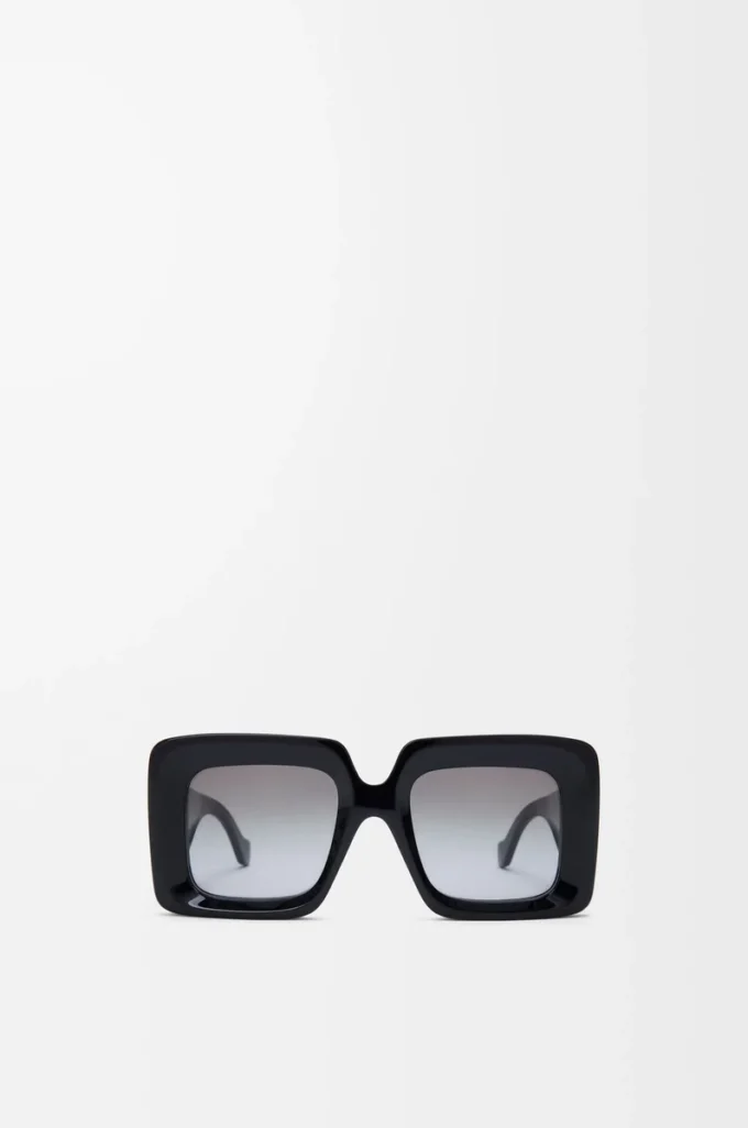 Beveled Square Maxi Anagram sunglasses Black Beveled Square Maxi Anagram sunglasses Black