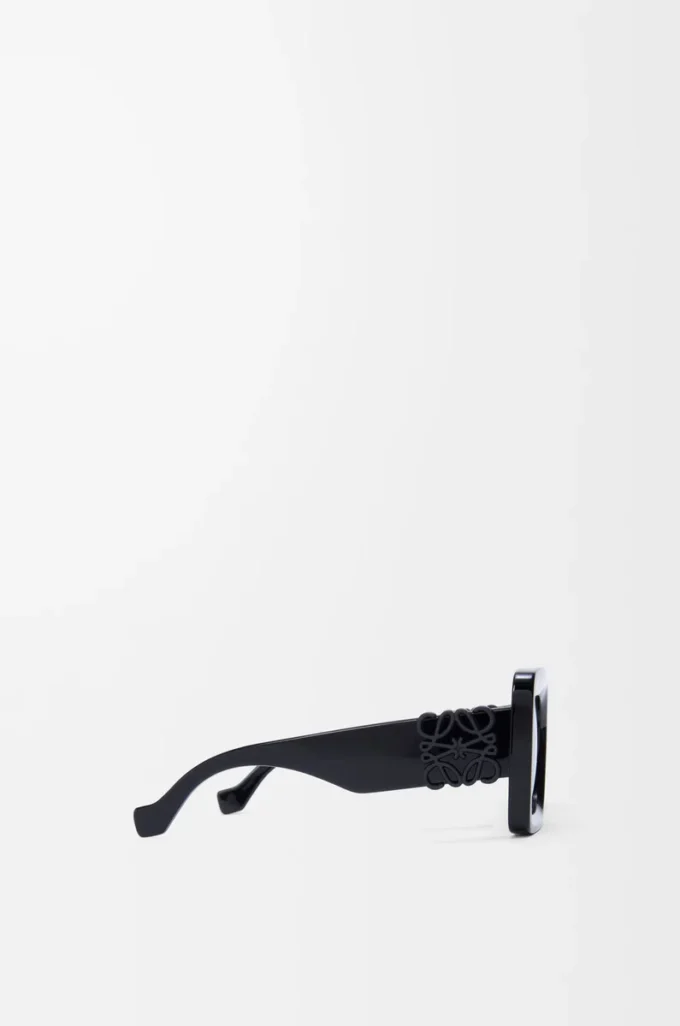 Beveled Square Maxi Anagram sunglasses Black Beveled Square Maxi Anagram sunglasses Black