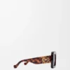 Beveled Square Maxi Anagram sunglasses Havana Beveled Square Maxi Anagram sunglasses Havana