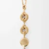 Bicolour donut chain Silver/Gold
