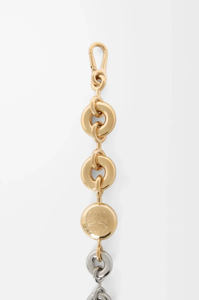 Bicolour donut chain Silver/Gold