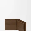 Bifold coin wallet in deerskin Tundra Bifold coin wallet in deerskin Tundra