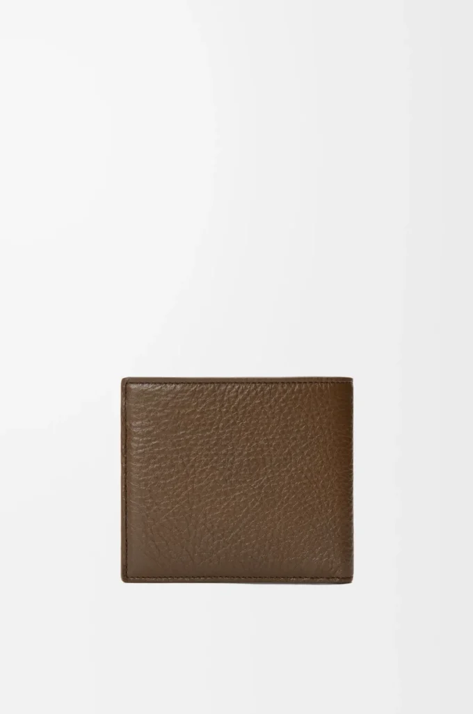 Bifold coin wallet in deerskin Tundra Bifold coin wallet in deerskin Tundra