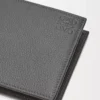 Bifold coin wallet in soft grained calfskin Anthracite Bifold coin wallet in soft grained calfskin Anthracite