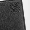 Bifold coin wallet in soft grained calfskin Black Bifold coin wallet in soft grained calfskin Black