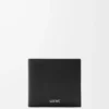 Bifold coin wallet in textured classic calfskin Black Bifold coin wallet in textured classic calfskin Black
