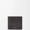 Bifold coin wallet in textured classic calfskin Dark Grey Bifold coin wallet in textured classic calfskin Dark Grey