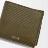 Bifold coin wallet in textured classic calfskin Dark Khaki Bifold coin wallet in textured classic calfskin Dark Khaki