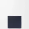 Bifold coin wallet in textured classic calfskin Deep Navy Bifold coin wallet in textured classic calfskin Deep Navy