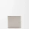 Bifold coin wallet in textured classic calfskin Shell Grey Bifold coin wallet in textured classic calfskin Shell Grey