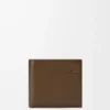 Bifold wallet in deerskin Tundra