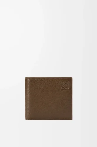 Bifold wallet in deerskin Tundra