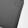Bifold wallet in soft grained calfskin Anthracite