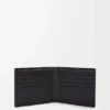Bifold wallet in textured classic calfskin Black Bifold wallet in textured classic calfskin Black