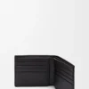 Bifold wallet in textured classic calfskin Black Bifold wallet in textured classic calfskin Black