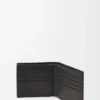 Bifold wallet in textured classic calfskin Dark Grey Bifold wallet in textured classic calfskin Dark Grey