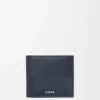 Bifold wallet in textured classic calfskin Deep Navy Bifold wallet in textured classic calfskin Deep Navy