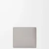 Bifold wallet in textured classic calfskin Shell Grey Bifold wallet in textured classic calfskin Shell Grey