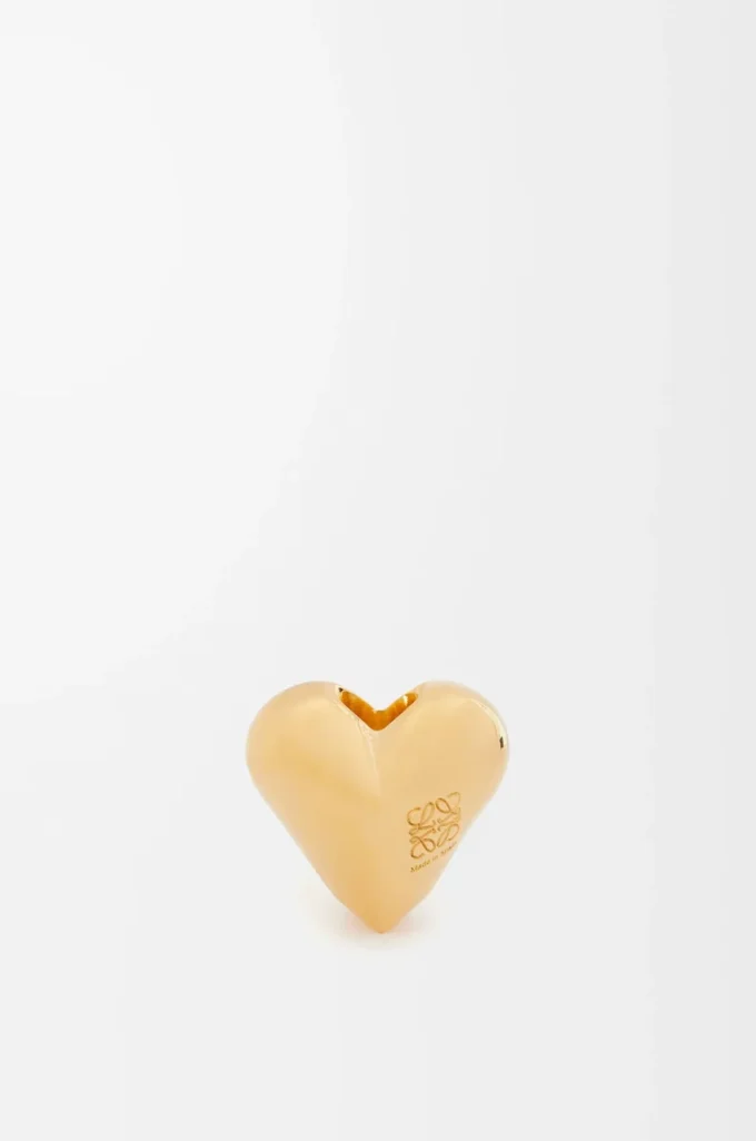 Big heart dice Gold