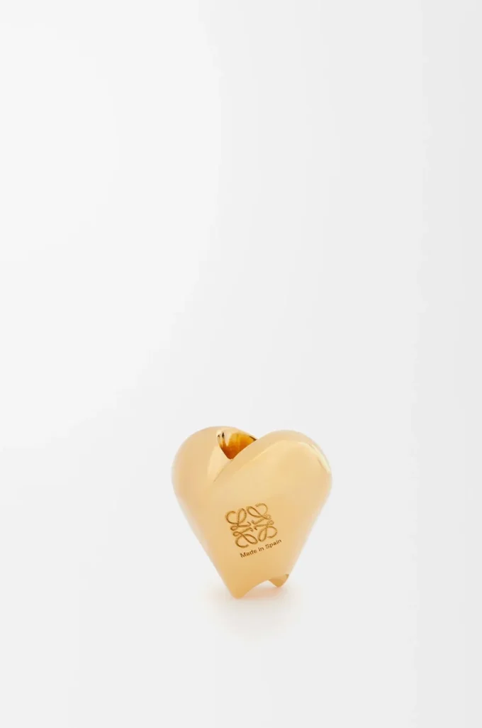 Big heart dice Gold