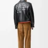 Biker jacket in nappa lambskin Black Biker jacket in nappa lambskin Black