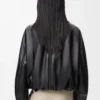 Biker jacket in nappa lambskin Black Biker jacket in nappa lambskin Black