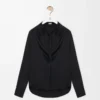 Blouse in silk Black Blouse in silk Black