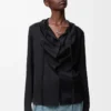 Blouse in silk Black Blouse in silk Black