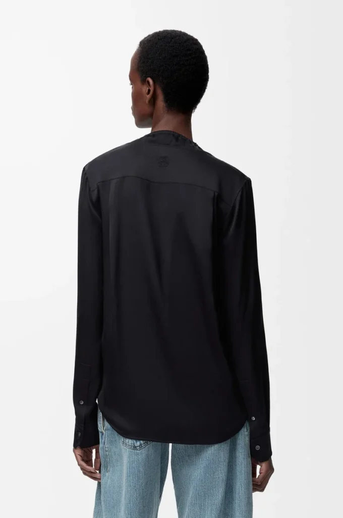 Blouse in silk Black Blouse in silk Black