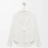 Blouse in silk White Blouse in silk White