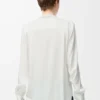 Blouse in silk White Blouse in silk White