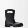 Bobby boot in grained vegetable-tanned calfskin Black