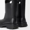 Bobby boot in vegetable-tanned calfskin Black