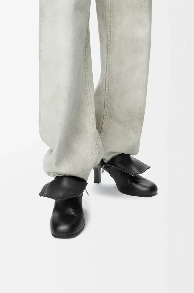 Bobine ankle boot in nappa lambskin Black Bobine ankle boot in nappa lambskin Black