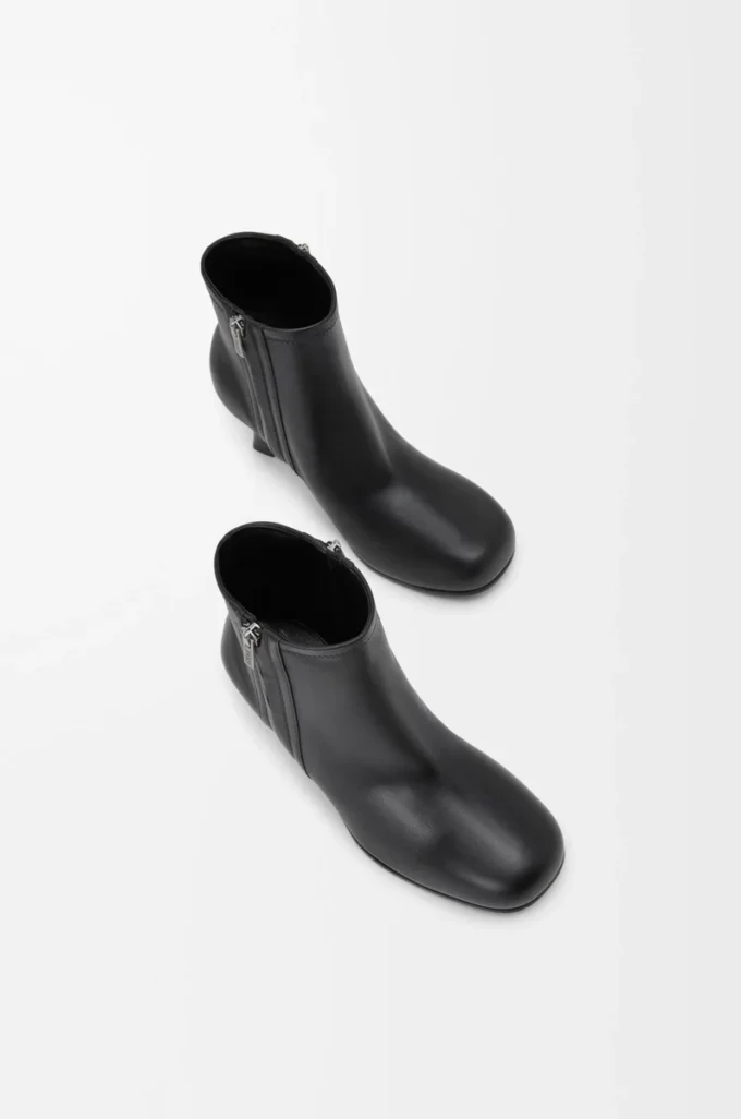 Bobine ankle boot in nappa lambskin Black Bobine ankle boot in nappa lambskin Black