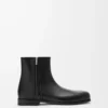 Bobine ankle boot in smooth calfskin Black Bobine ankle boot in smooth calfskin Black