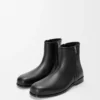 Bobine ankle boot in smooth calfskin Black Bobine ankle boot in smooth calfskin Black